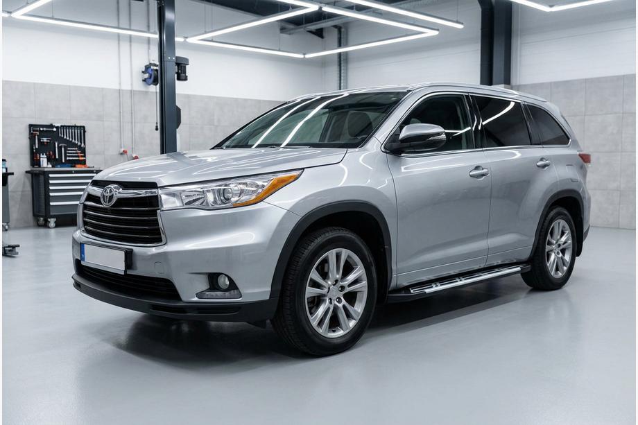 Toyota Highlander 2013-2019 Side Steps Sunrise (2 pcs, Aluminum) Image