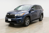 Toyota Highlander 2013-2019 Side Steps RedLine V1 (2 pcs, Aluminum) photo 1