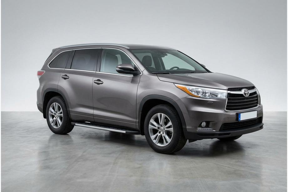 Toyota Highlander 2013-2019 Side Steps Duru (2 pcs, Aluminum) Image