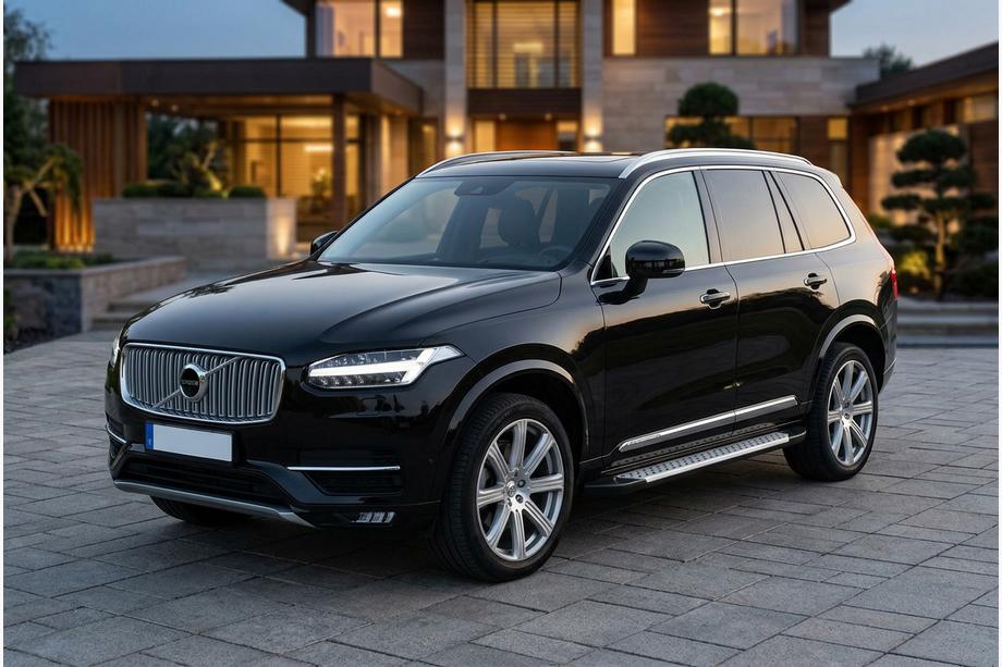 Volvo XC90 2015- Side Steps Allmond Grey (2 pcs, Aluminum) Photo 1