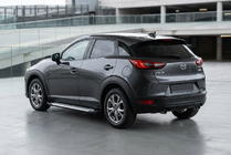 Mazda CX-3 2015- Side Steps Allmond Grey (2 pcs, Aluminum) photo 1