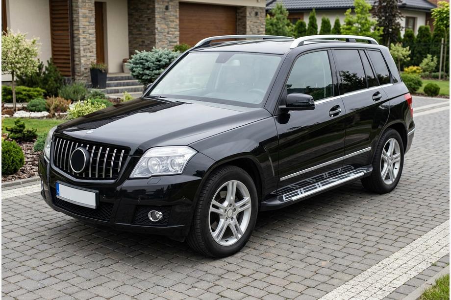 Mercedes GLK class X204 2008-2015 Side Steps Sunrise (2 pcs, Aluminum) Photo 1