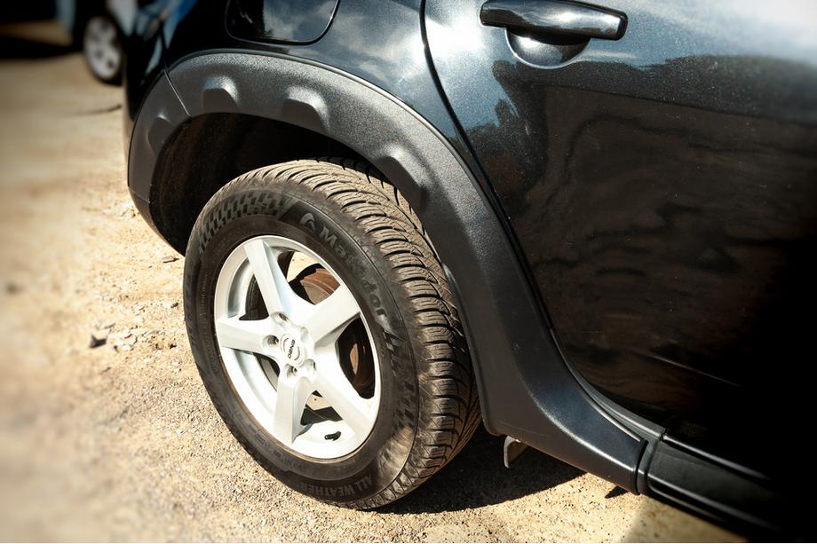 Renault Duster 2008–2017 Fender flares with lips (8 pcs, ABS) Photo 8