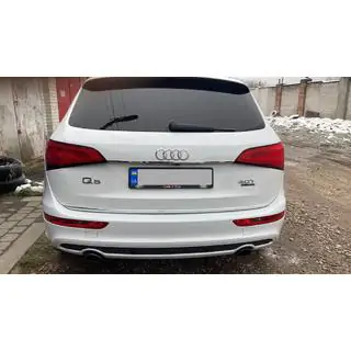 Chrome trim above license plate (stainless steel) photo 2