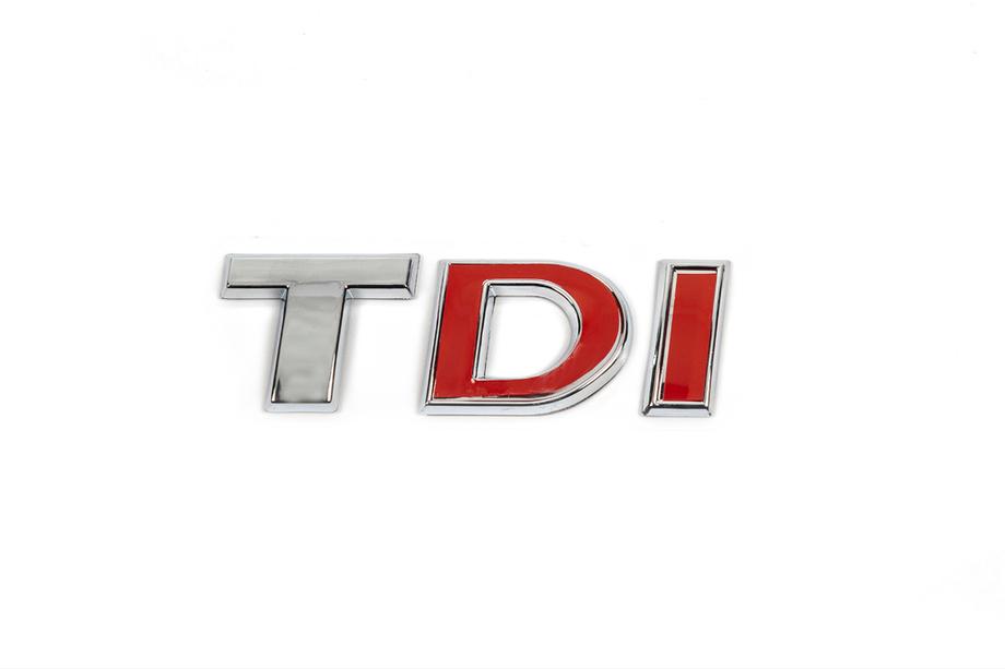 Volkswagen Crafter 2006-2016 TDI badge (italic) Image