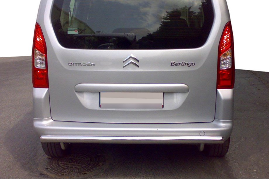 Citroen Berlingo 2008-2018 Rear Guard (Stainless Steel) 60 mm Photo 1
