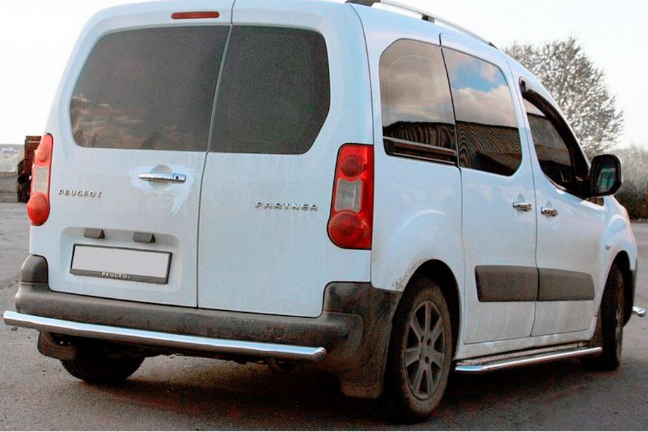 Citroen Berlingo 2008-2018 Rear Guard (Stainless Steel) 60 mm Photo 4
