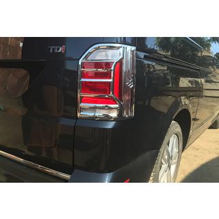 Tail Light Covers Chrome (2 pcs, ABS) Volkswagen T6 2015-2024 photo 1