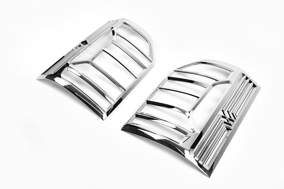 Volkswagen T6 2015-2024 Tail Light Covers Chrome (2 pcs, ABS) Photo 4