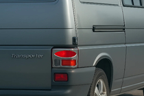 Volkswagen T4 Transporter 1990-2003 Tail Light Covers (2 pcs, Stainless Steel) Carmos - Turkish Stainless Steel photo 4
