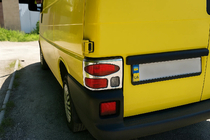 Volkswagen T4 Transporter 1990-2003 Tail Light Covers (2 pcs, Stainless Steel) Carmos - Turkish Stainless Steel photo 5