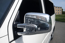 Volkswagen T4 Transporter 1990-2003 Mirror Covers (Carmos, 2 pcs, plastic) Carmos - Turkish ABS plastic photo 1