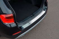BMW X1 E84 2009-2015 Rear Bumper Protector OmsaLine Stainless Steel photo 7