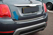 Fiat 500X 2014-2024 Trunk trim stainless steel photo 1