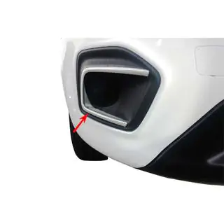 Fog Light Covers 2016↗ (2 pcs, stainless steel) photo 1