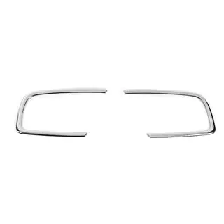 Fog Light Covers 2016↗ (2 pcs, stainless steel) photo 2