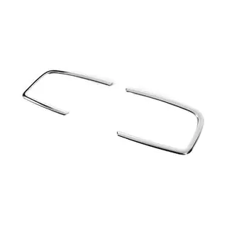 Fog Light Covers 2016↗ (2 pcs, stainless steel) photo 3