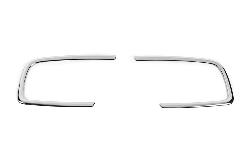 Fiat Fiorino/Qubo 2008-2024 Fog Light Covers 2016↗ (2 pcs, stainless steel) Photo 2