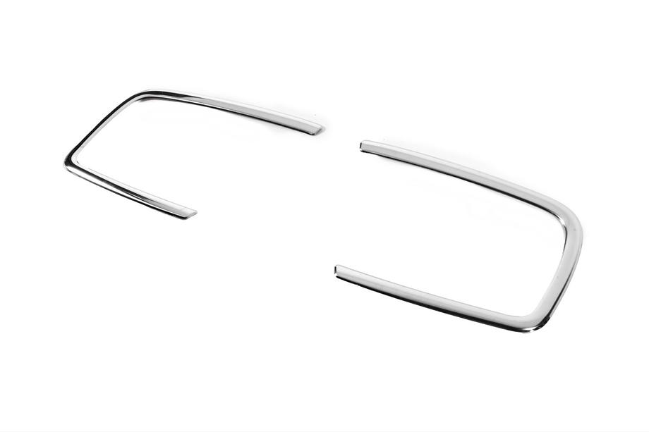 Fiat Fiorino/Qubo 2008-2024 Fog Light Covers 2016↗ (2 pcs, stainless steel) Photo 3