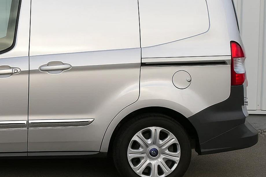Ford Courier 2014-2023 Stainless Steel Sliding Door Mouldings (2 pcs) Image