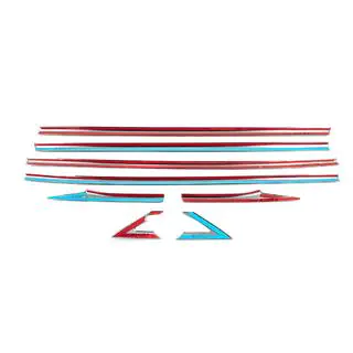 Lower window trim (8 pcs) Honda Civic Sedan X 2016-2021 photo 4