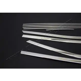 Full Window Trim Set (10 pcs, Stainless Steel) photo 3