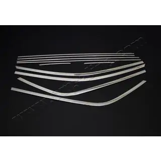 Full Window Trim Set (10 pcs, Stainless Steel) photo 4