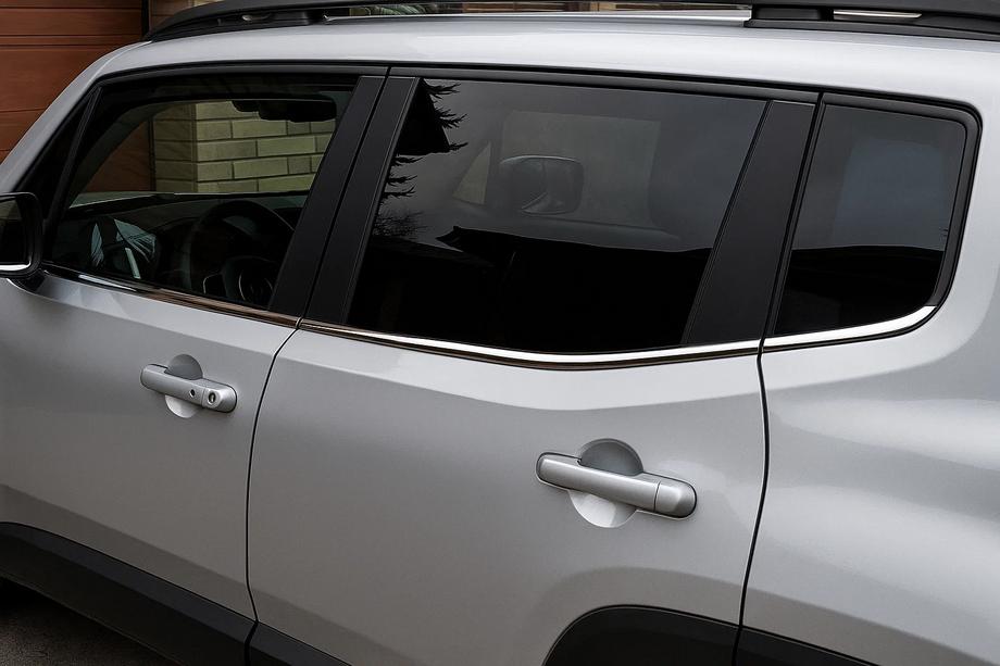 Jeep Renegade 2014- Window Trim Stainless Steel (6 pcs) Image