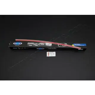 Stainless steel front bumper protector photo 2