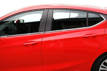 Opel Astra K 2016-2021 Stainless Steel Window Trim photo 9