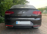 Volkswagen Passat B8 2015-2023 Trunk Trim SD Stainless Steel photo 2