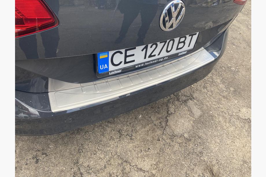 Volkswagen Passat B8 2015-2023 Rear Bumper Protector OmsaLine Stainless Steel Photo 2