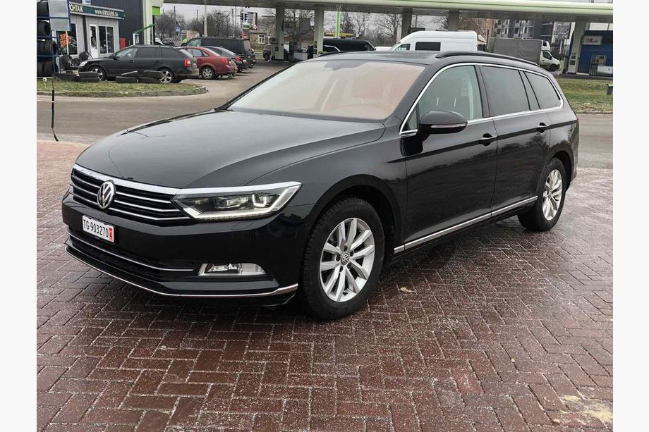 Volkswagen Passat B8 2015-2023 Stainless Steel Front Bumper Protectors (2015-2018, 3 pcs) Photo 4