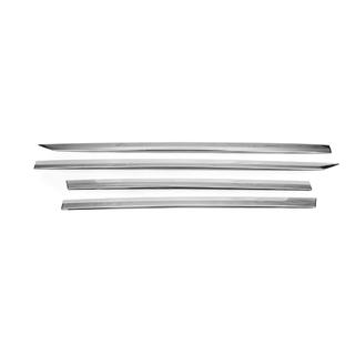 Door Mouldings OmsaLine (4 pcs, Stainless Steel) Volkswagen Tiguan 2016-2023 photo 1