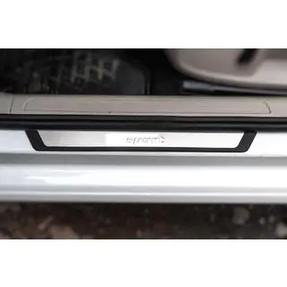 Door Sill Protectors Flexill Sport (4pcs, Stainless Steel) Volkswagen Golf 7/E-Golf 2012-2020 photo 2