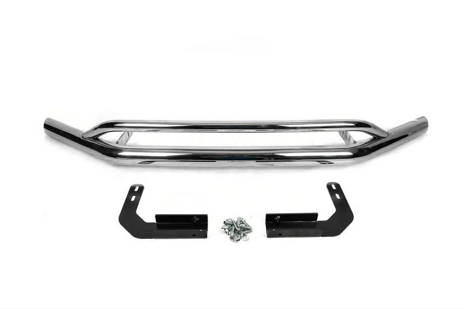 Volkswagen Amarok 2010-2022 Front Bar Double Vegas 2016-2021 Stainless Steel Photo 1