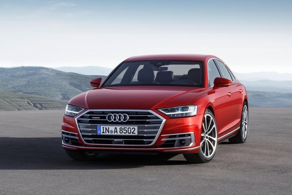 Review of the Audi A8 sedan of 2018 model year