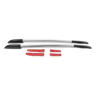 Genuine grey roof rails (aluminum, double-sided tape mounting) Nissan Qashqai 2007-2010 photo 1