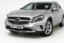 Mercedes GLA X156 2014-2019 Front Grille Diamond Silver (2014-2016) photo 5