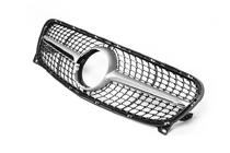 Mercedes GLA X156 2014-2019 Front Grille Diamond Silver (2014-2016) photo 4