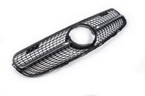 Mercedes GLC coupe C253 2016-2023 Front Grille Diamond Black (2015-2019) photo 4
