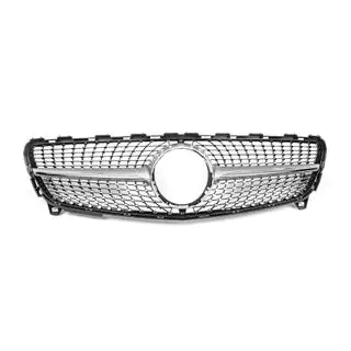 Front Grille Diamond Silver (2015-2018) photo 4