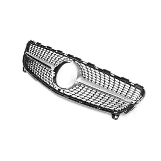 Front Grille Diamond Silver (2015-2018) photo 3