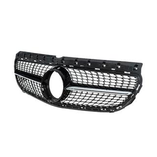 Front Grille Diamond Black (2015-2018) Mercedes B-class W246 2011-2018 photo 4