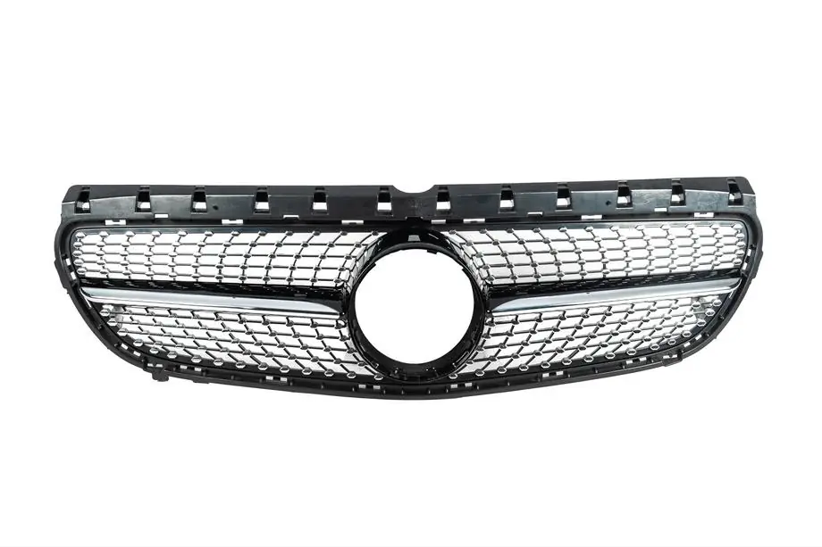 Mercedes B-class W246 2011-2018 Front Grille Diamond Black (2015-2018) Photo 2