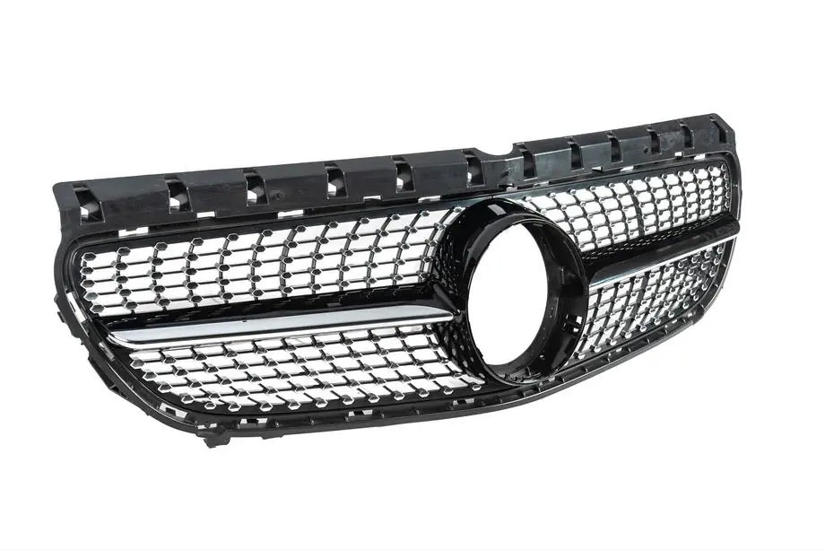 Mercedes B-class W246 2011-2018 Front Grille Diamond Black (2015-2018) Photo 5