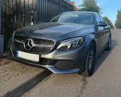 Mercedes C-class W205 2014-2021 Front Grille Diamond Silver (for Avantgarde/AMG-Line/C43 AMG) photo 5