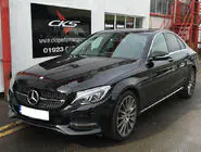 Mercedes C-class W205 2014-2021 Front Grille Diamond Silver (for Avantgarde/AMG-Line/C43 AMG) photo 14