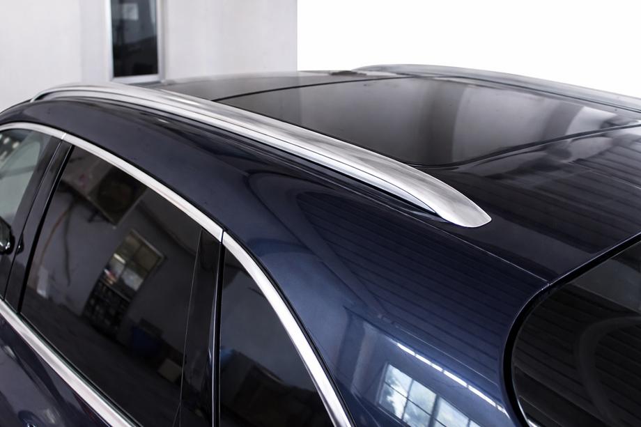 Porsche Macan 2014-2024 Integrated roof rails grey OEM (Aluminum, adhesive installation) Image