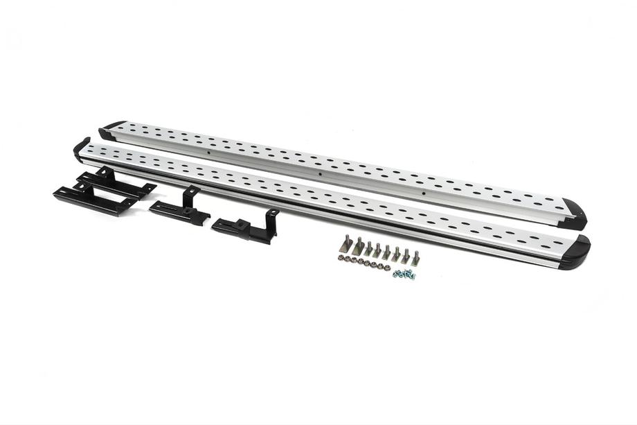 Volkswagen Tiguan 2007-2016 Side Steps Original V2 (2 pcs, Aluminum) Image